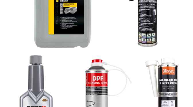 collage of DPF cleaners