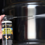Archoil AR2810 being sprayed