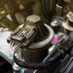 EGR valve connector.