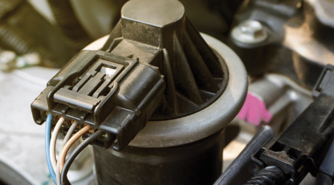 EGR valve connector.