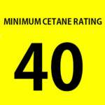 minimum cetane rating 40