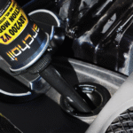 Additive being added to an engine